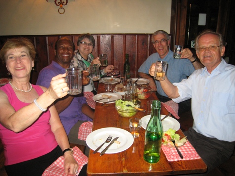 With Tour Guide Werner