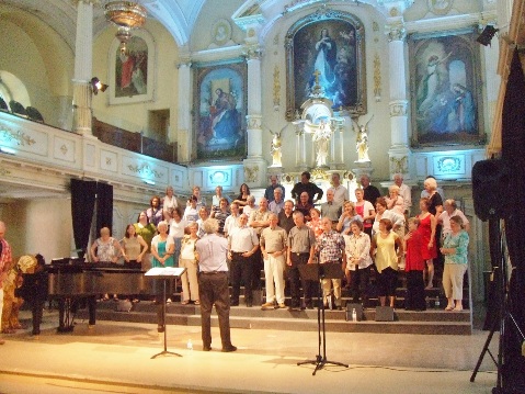 Rehearsal in Quebec City