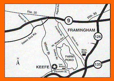 Keefe area map